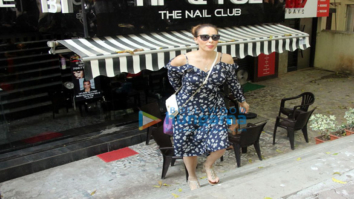 Iulia Vantur snapped at Tip & Toe in Juhu