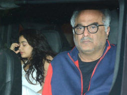 Janhvi Kapoor, Khushi With Father Boney Kapoor SPOTTED At Arjun Kapoor’s House