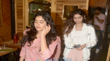 Janhvi Kapoor and Khushi Kapoor snapped at Farmers’ Cafe in Bandra