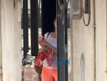 Janhvi Kapoor snapped at the gym