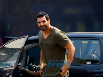 John Abraham, Manoj Bajpayee and others snapped at Mehboob Studio in Bandra