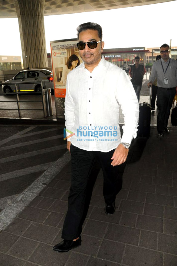 kamal haasan and boney kapoor snapped at the airport 4