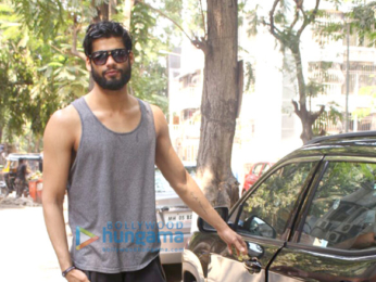 Karan Kapadia snapped outside a gym in Juhu