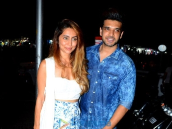 Karan Kundra and Anusha Dandekar spotted in Bandra