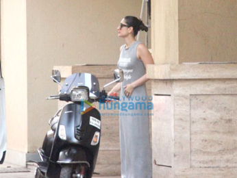 Kareena Kapoor Khan and Taimur Ali Khan spotted at Amrita Arora's house