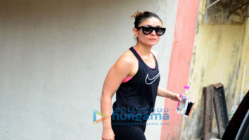 Kareena Kapoor Khan snapped at the gym