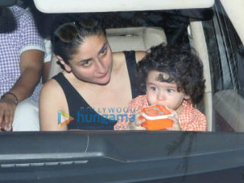 Kareena Kapoor Khan snapped with her son Taimur Ali Khan in Bandra