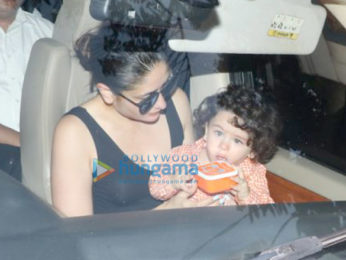 Kareena Kapoor Khan snapped with her son Taimur Ali Khan in Bandra