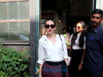 Karisma Kapoor spotted at Pali Village Cafe in Bandra