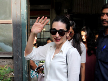 Karisma Kapoor spotted at Pali Village Cafe in Bandra