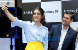 Kriti Sanon snapped at Samsung launch event