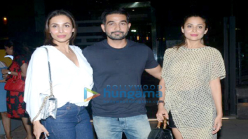 Malaika Arora and Amrita Arora snapped at Yauatcha in Bandra