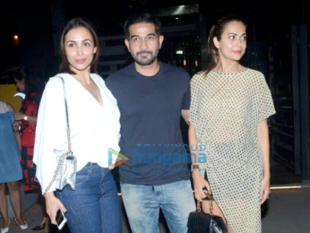 Malaika Arora and Amrita Arora snapped at Yauatcha in Bandra