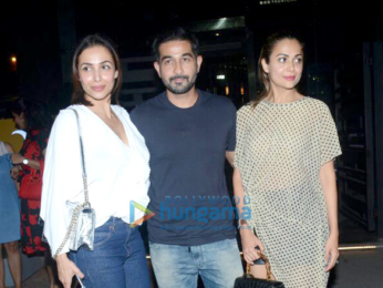 Malaika Arora and Amrita Arora snapped at Yauatcha in Bandra