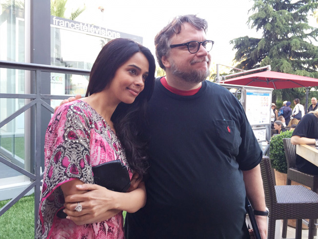 Mallika Sherawat meets Oscar-winning Mexican Filmmaker Guillermo del Toro