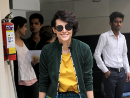 Mandana Karimi spotted at A’Kreations salon in Bandra