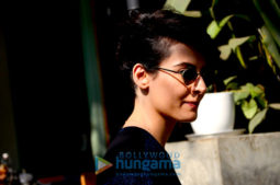 Mandana Karimi spotted at The Kitchen Garden