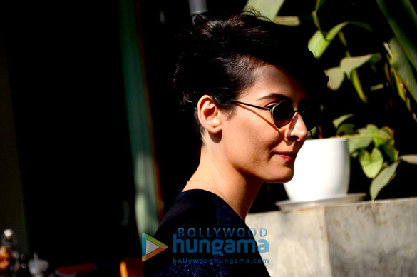 mandana karimi spotted at the kitchen garden 6