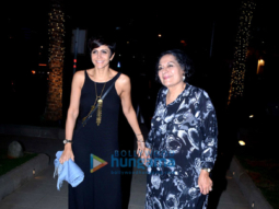 Mandira Bedi spotted with her mother at Yauatcha, BKC