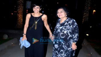 Mandira Bedi spotted with her mother at Yauatcha, BKC