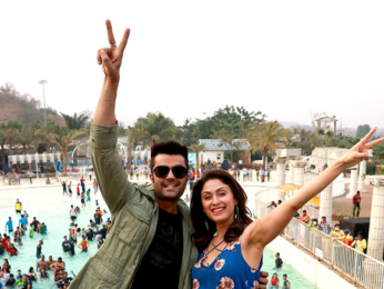 Manish Paul and Manjari Fadnis snapped promoting 'Baa Baaa Black Sheep' at Imagica