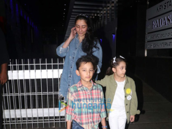 Manyata Dutt and kids spotted at Hakkasan