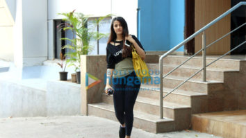 Nupur Sanon snapped after her dance class