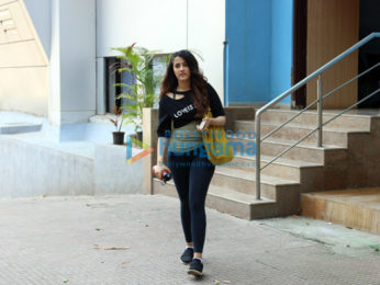 Nupur Sanon snapped after her dance class