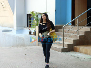 Nupur Sanon snapped after her dance class