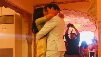 Aww! The picture of newly weds Shriya Saran and husband Andrei Koscheev kissing is breaking the internet!
