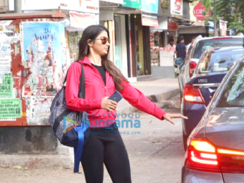 Pooja Hegde and Soundarya Sharma snapped at Sequel Cafe in Bandra