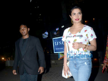 Priyanka Chopra and Arpita Khan grab dinner at BKC