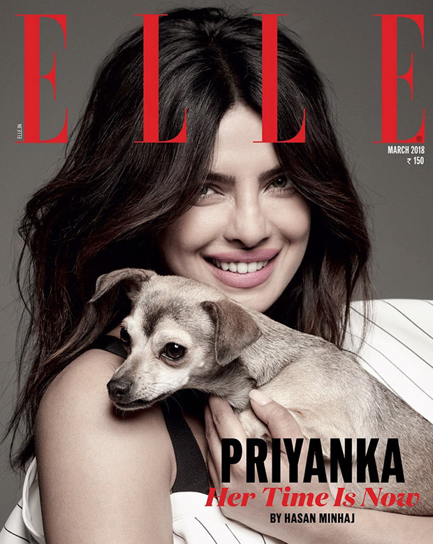 Priyanka Chopra and Diana Chopra strike a pose for Elle India