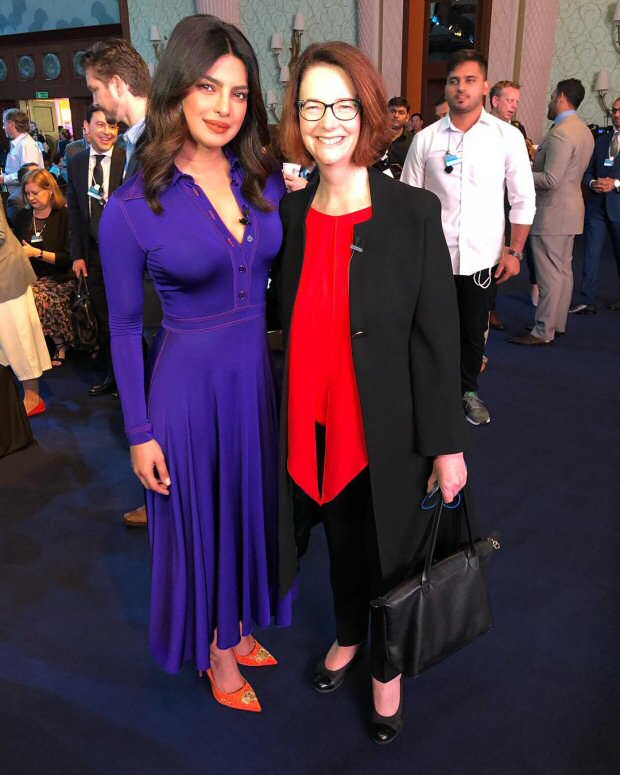 Priyanka Chopra meets Charlize Theron, Lewis Hamilton and Suits stars Gina Torres and Sarah Rafferty in Dubai Priyanka Chopra meets Charlize Theron, Lewis Hamilton and Suits stars Gina Torres and Sarah Rafferty in Dubai