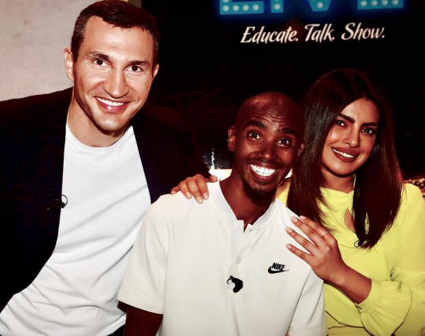 Priyanka Chopra meets Charlize Theron, Lewis Hamilton and Suits stars Gina Torres and Sarah Rafferty in Dubai Priyanka Chopra meets Charlize Theron, Lewis Hamilton and Suits stars Gina Torres and Sarah Rafferty in Dubai