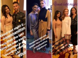 Priyanka Chopra meets Charlize Theron, Lewis Hamilton and Suits stars Gina Torres and Sarah Rafferty in Dubai
