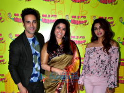 Pulkit Samrat and Renuka Shahane promote ‘3 Storeys’ at 98.3 FM Radio Mirchi