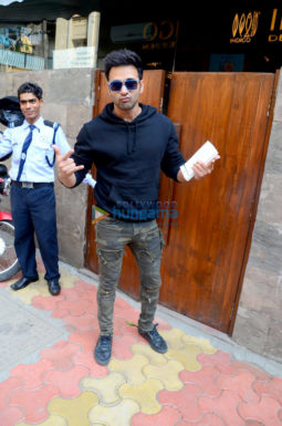 Pulkit Samrat spotted at Indigo Cafe in Bandra