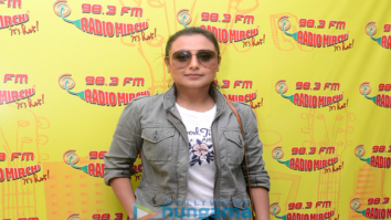 Rani Mukerji promotes ‘Hichki’ at Radio Mirchi at 98.3 FM Radio Mirchi