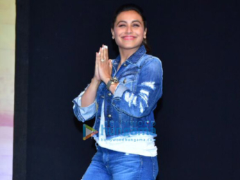 Rani Mukerji snapped at Hichki success party