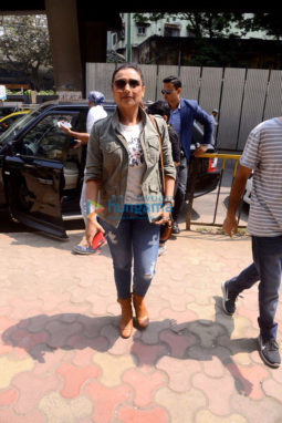Rani Mukerji snapped promoting her film Hichki