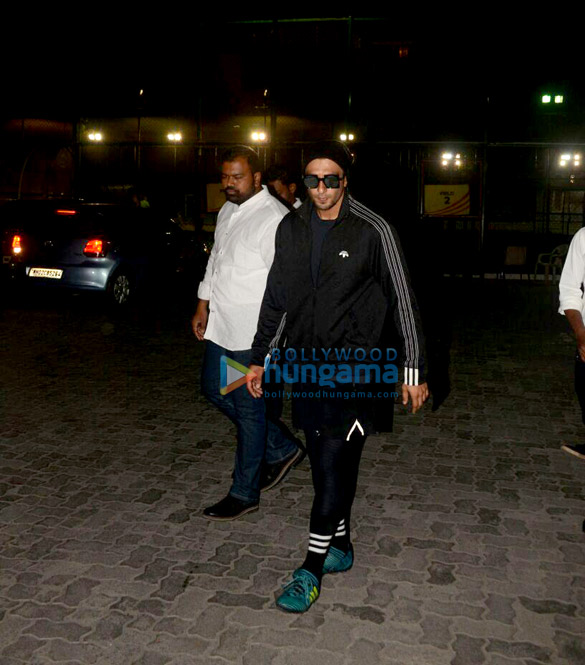 ranveer singh and dino morea snapped at football ground in bandra 1