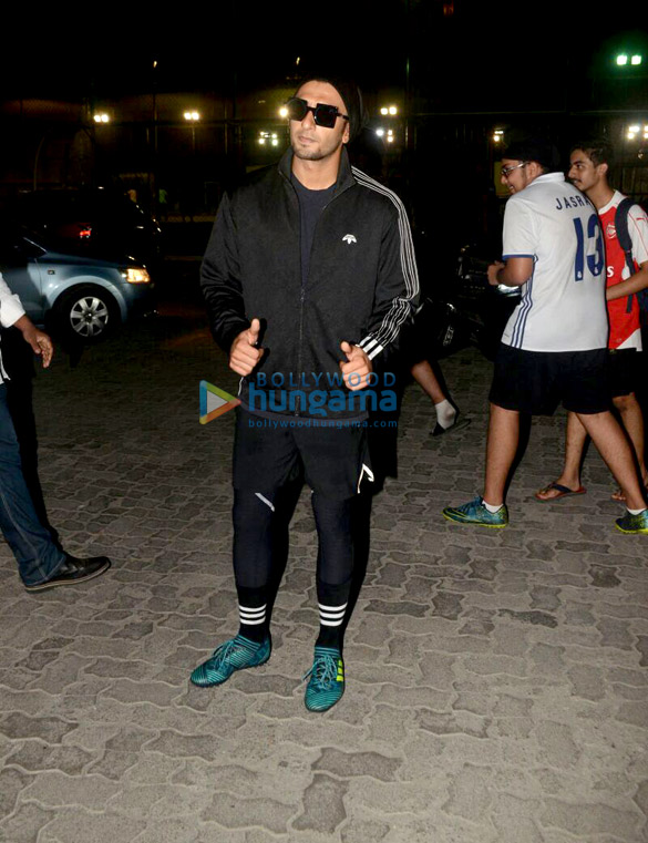 ranveer singh and dino morea snapped at football ground in bandra 3