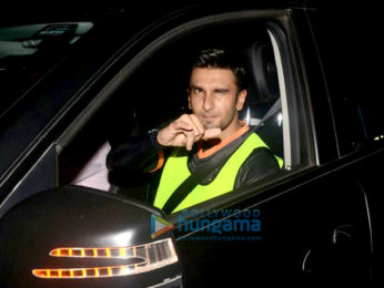 Ranveer Singh snapped at football ground