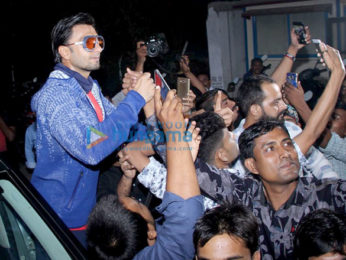 Ranveer Singh snapped outside Otters Club
