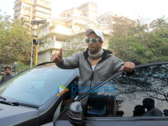 Ranveer Singh spotted at Otters Club