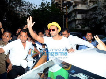 Ranveer Singh spotted at Otters Club in Bandra