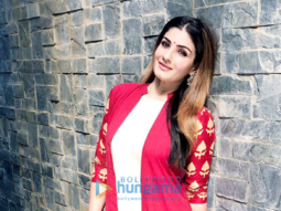 Raveena Tandon snapped attending a Women’s Day event