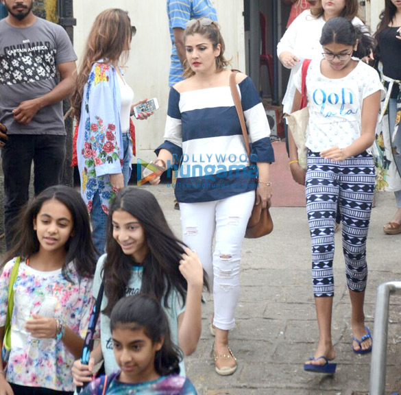 raveena tandon snapped with her daughter at gateway 6