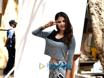 Rhea Chakraborty snapped in Mumbai